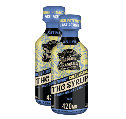 THC Syrup Blueberry Cheesecake - 420mg Delta 9 - Image 6