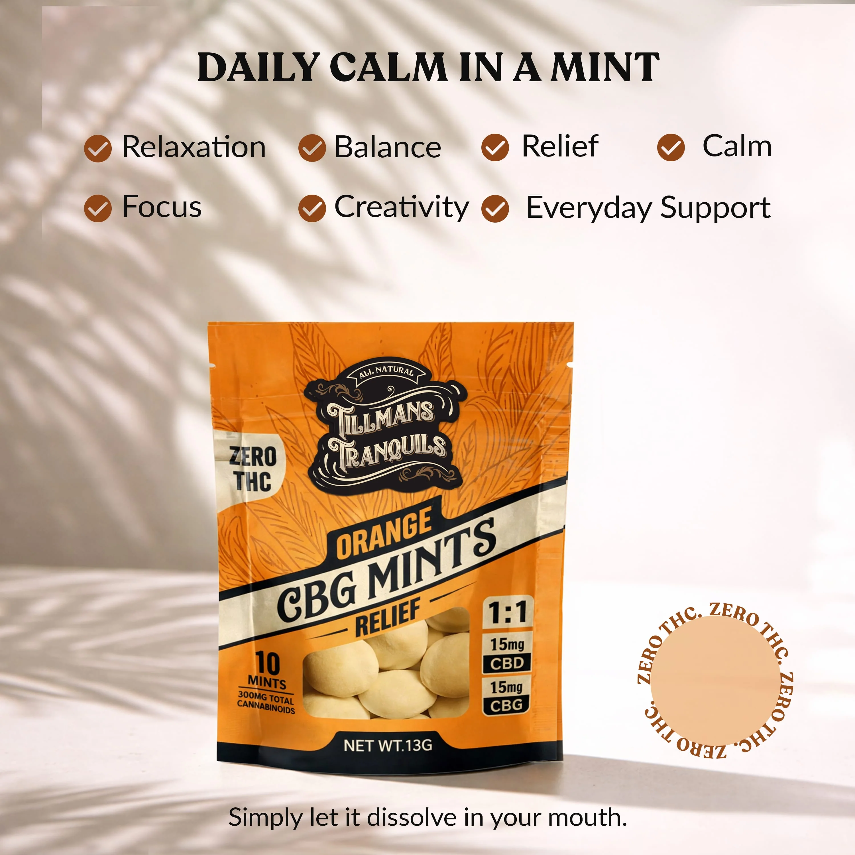 CBG Relief Mints - No THC - Image 3