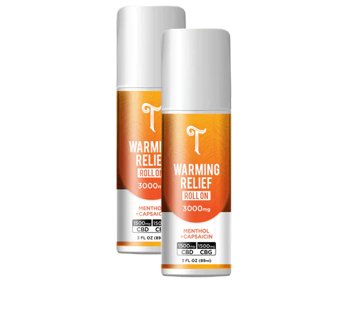 CBD Roll On + CBG - Muscle Relief Warming Gel - Image 3