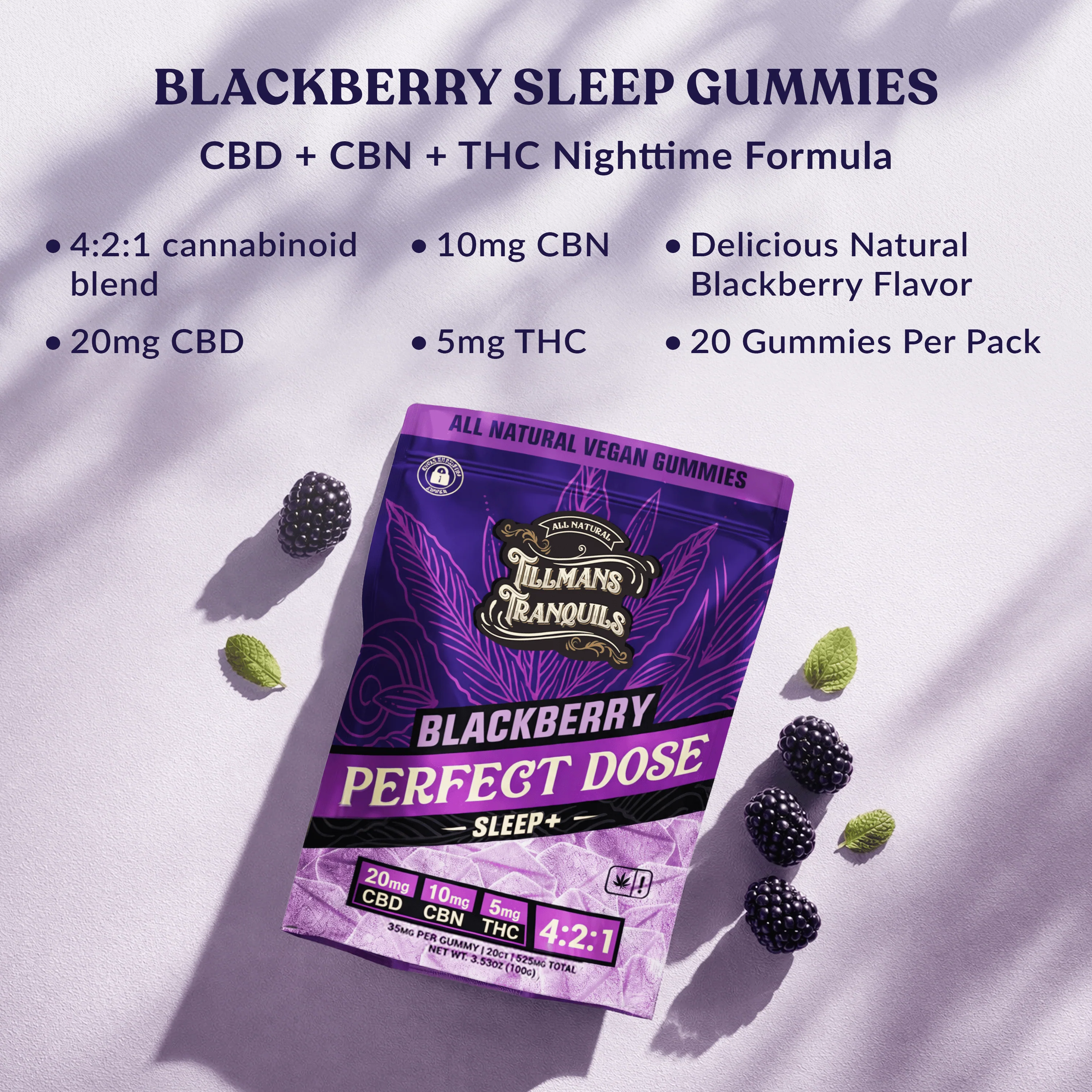 CBD:THC Gummies for Sleep - Image 7