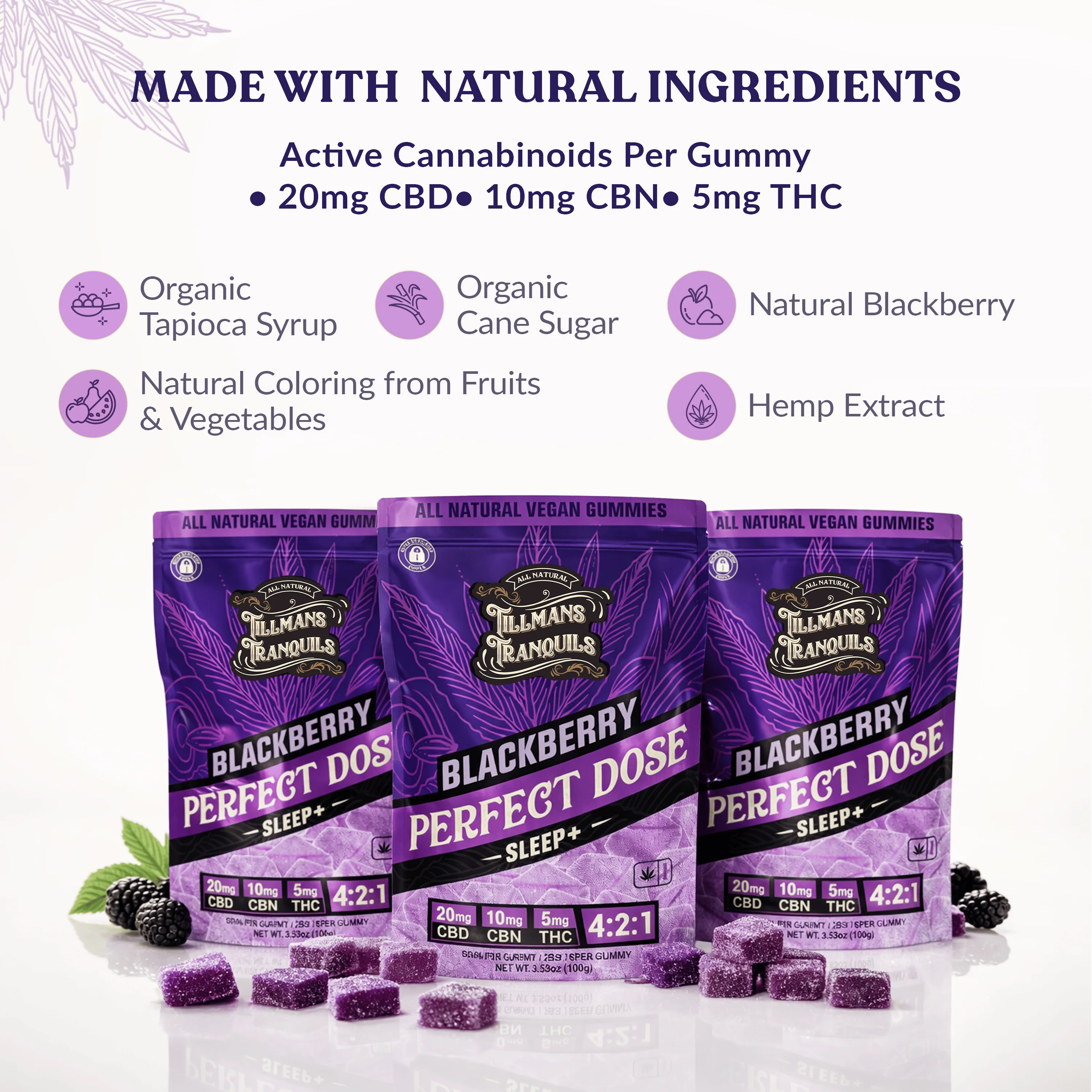 CBD:THC Gummies for Sleep - Image 8