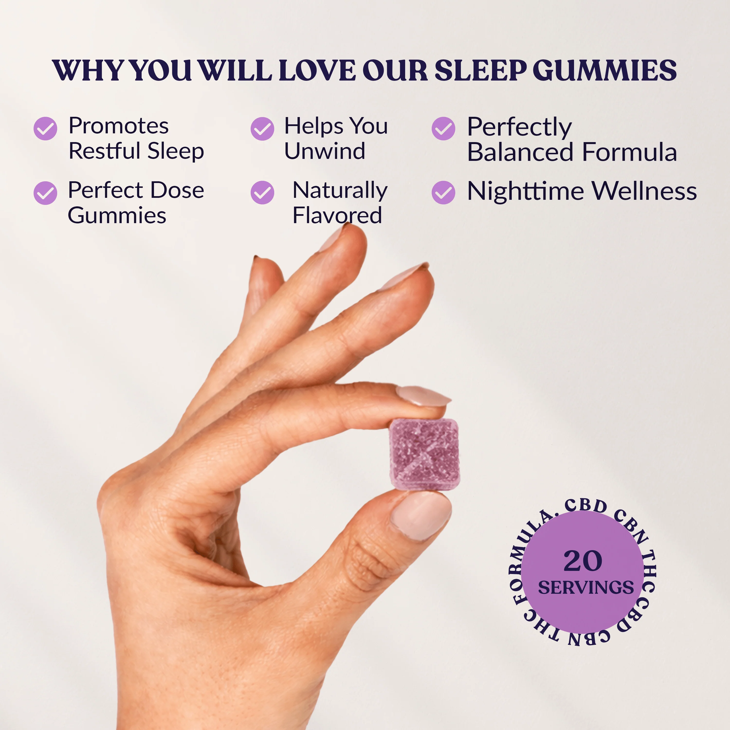 CBD:THC Gummies for Sleep - Image 9