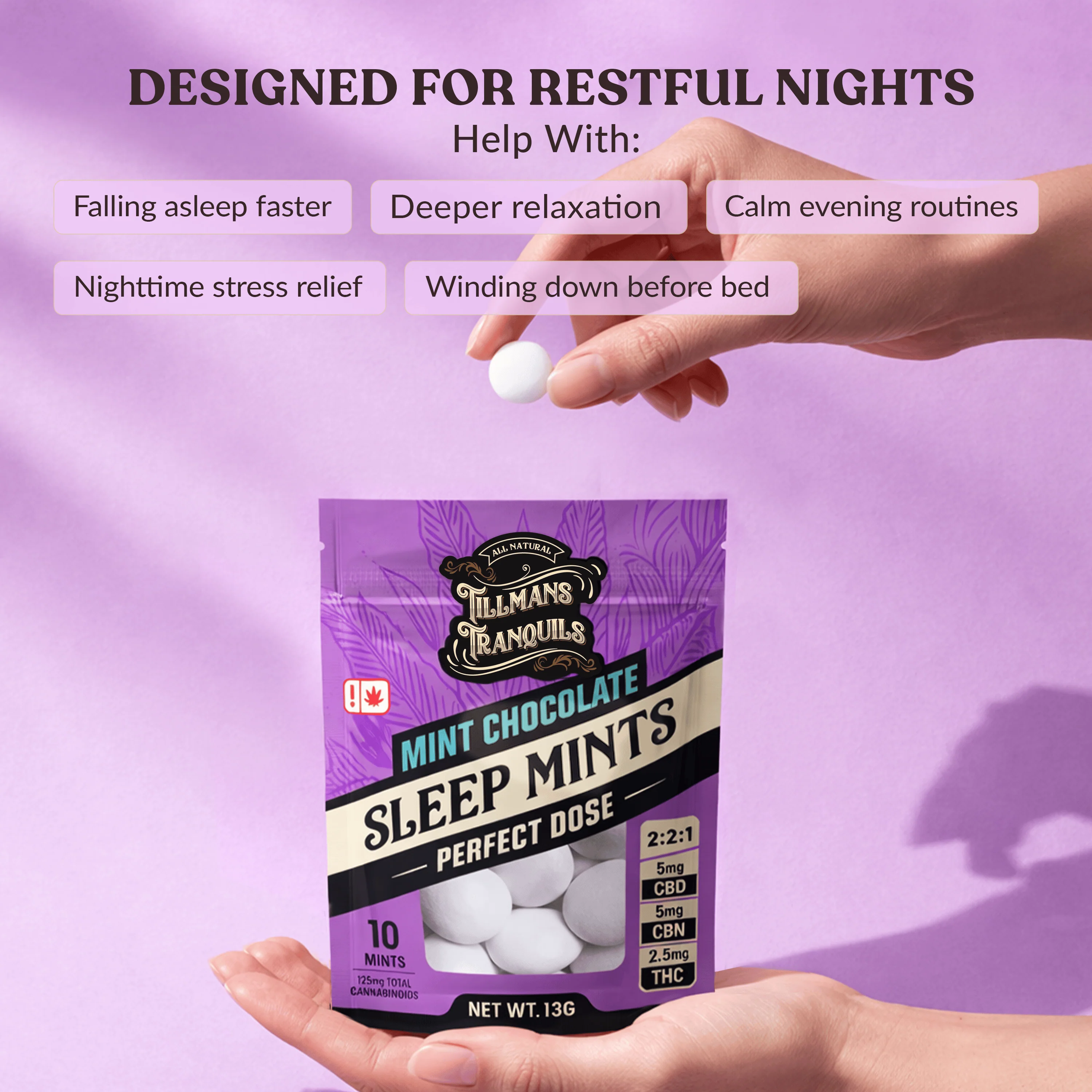 CBN THC Sleep Mints - Image 4
