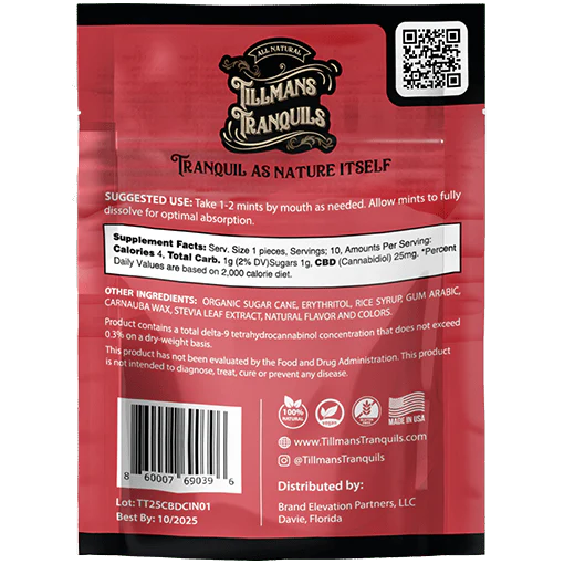 CBD Mints 25mg Broad Spectrum CBD - No THC - Image 6