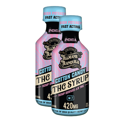 THC Syrup Cotton Candy - 420mg Delta 9 - Image 6