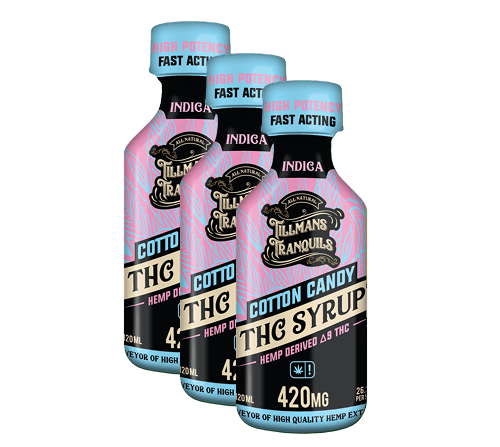 THC Syrup Cotton Candy - 420mg Delta 9 - Image 7