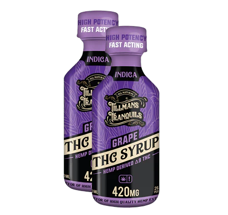 THC Syrup Grape - 420mg Delta 9 - Image 3