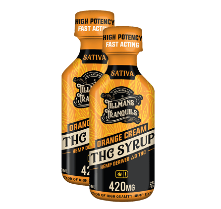 THC Syrup Orange Cream - 420mg Delta 9 - Image 6
