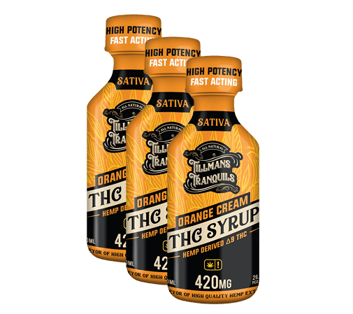 THC Syrup Orange Cream - 420mg Delta 9 - Image 7
