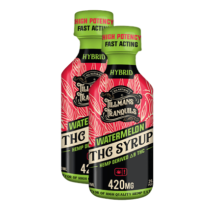 THC Syrup Watermelon - 420mg Delta 9 - Image 3