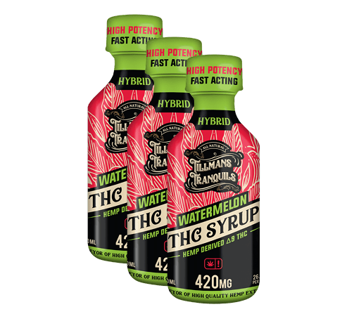 THC Syrup Watermelon - 420mg Delta 9 - Image 4