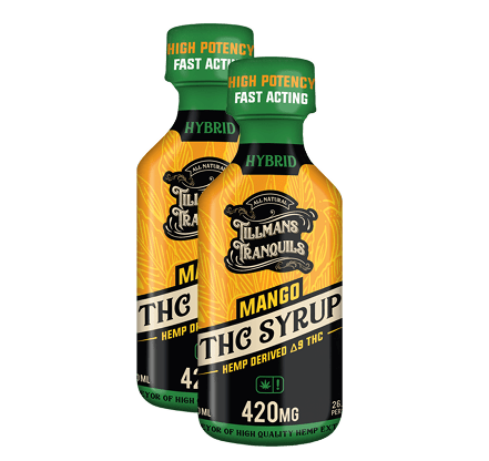 THC Syrup Mango - 420mg Delta 9 - Image 6