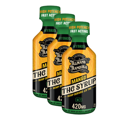 THC Syrup Mango - 420mg Delta 9 - Image 7