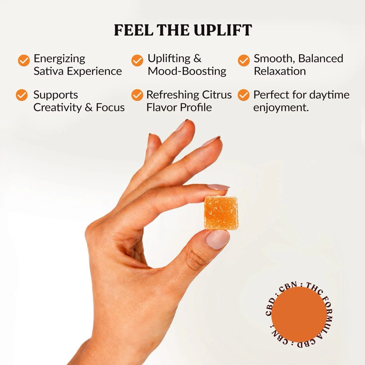 Orange THC Gummies - 240mg THC - Image 5