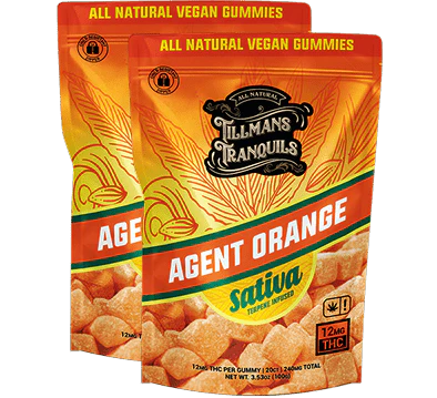 Orange THC Gummies - 240mg THC - Image 7