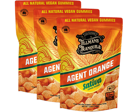 Orange THC Gummies - 240mg THC - Image 8