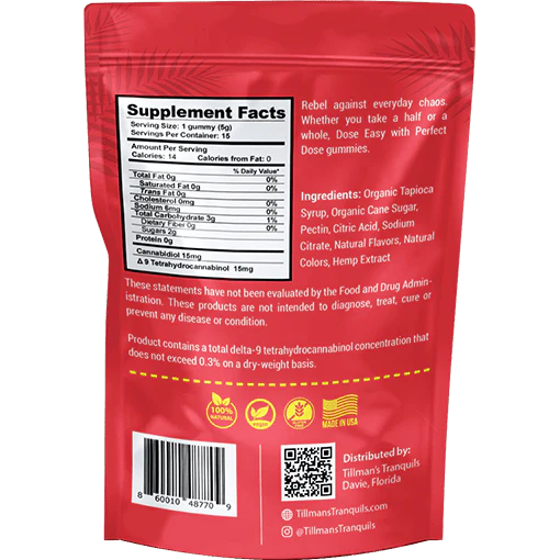 Peach Lemonade THC Gummies - Image 6
