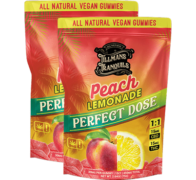 Peach Lemonade THC Gummies - Image 7