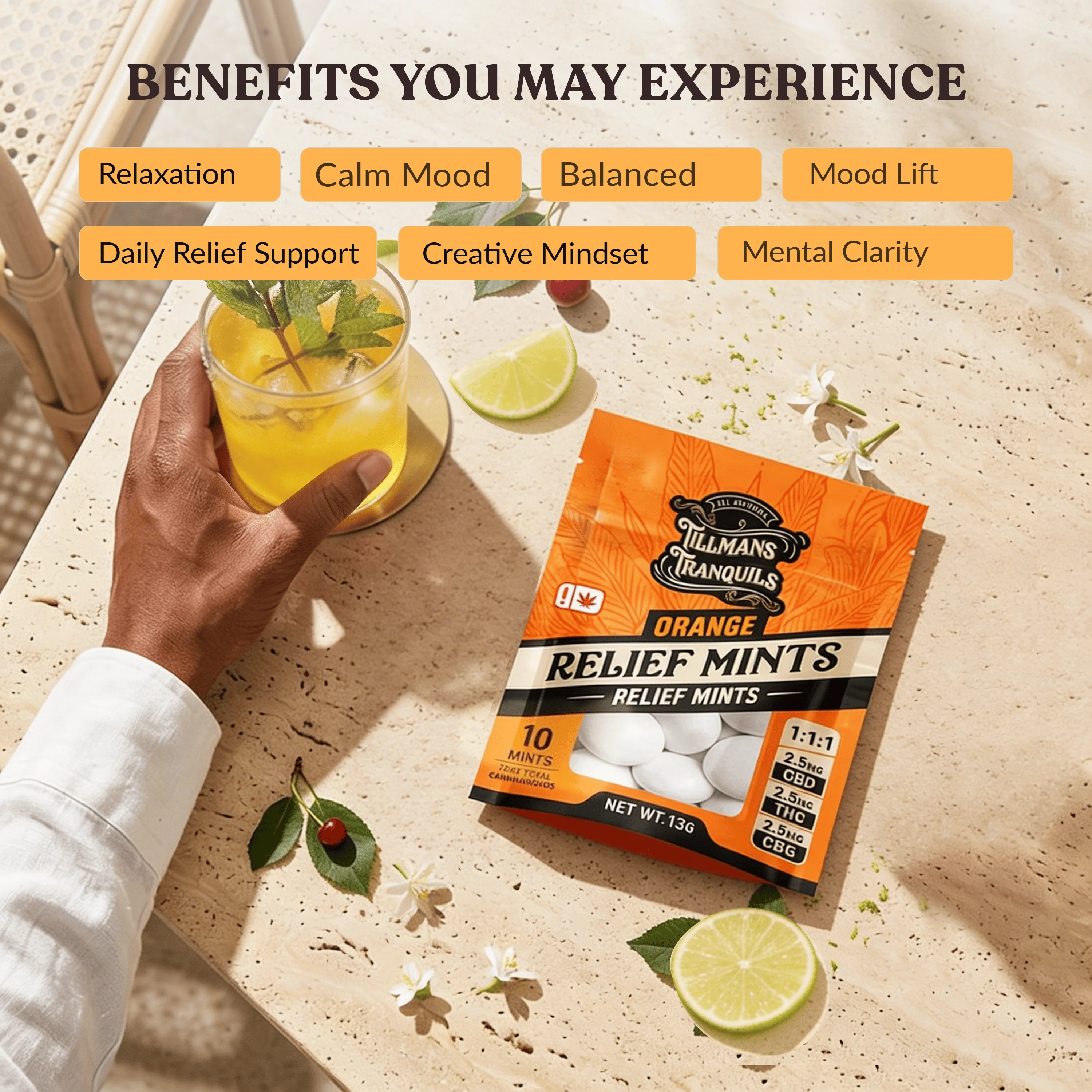 CBG Relief THC Mints 2.5mg - Image 3