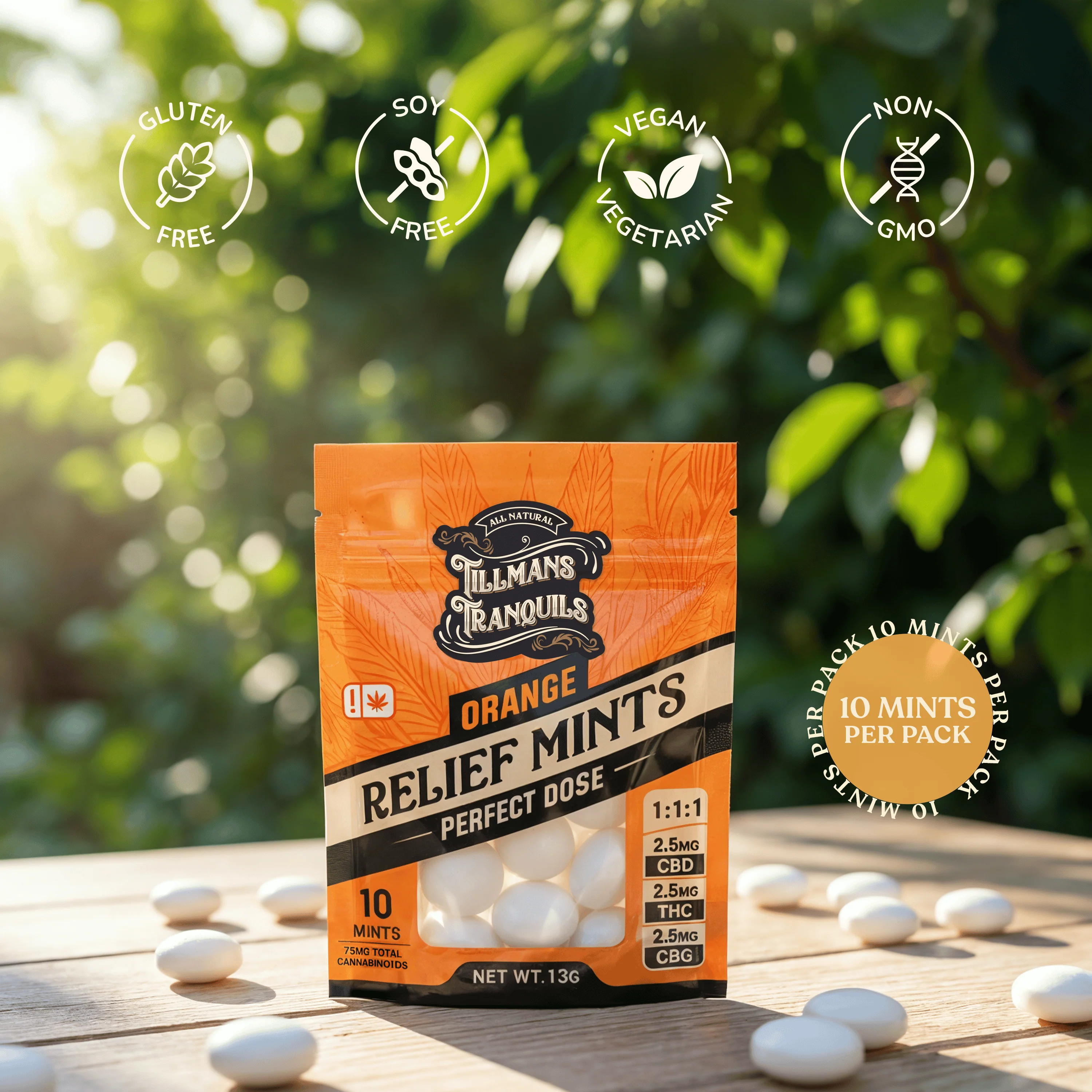 CBG Relief THC Mints 2.5mg - Image 4