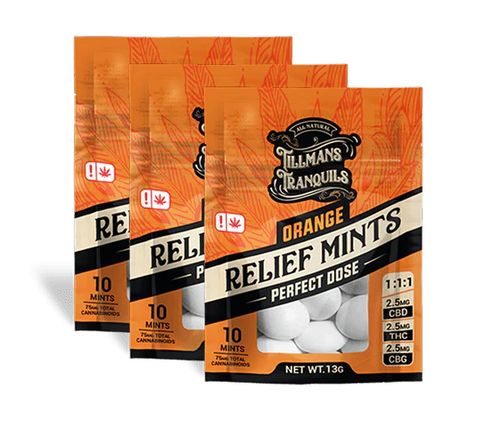 CBG Relief THC Mints 2.5mg - Image 7