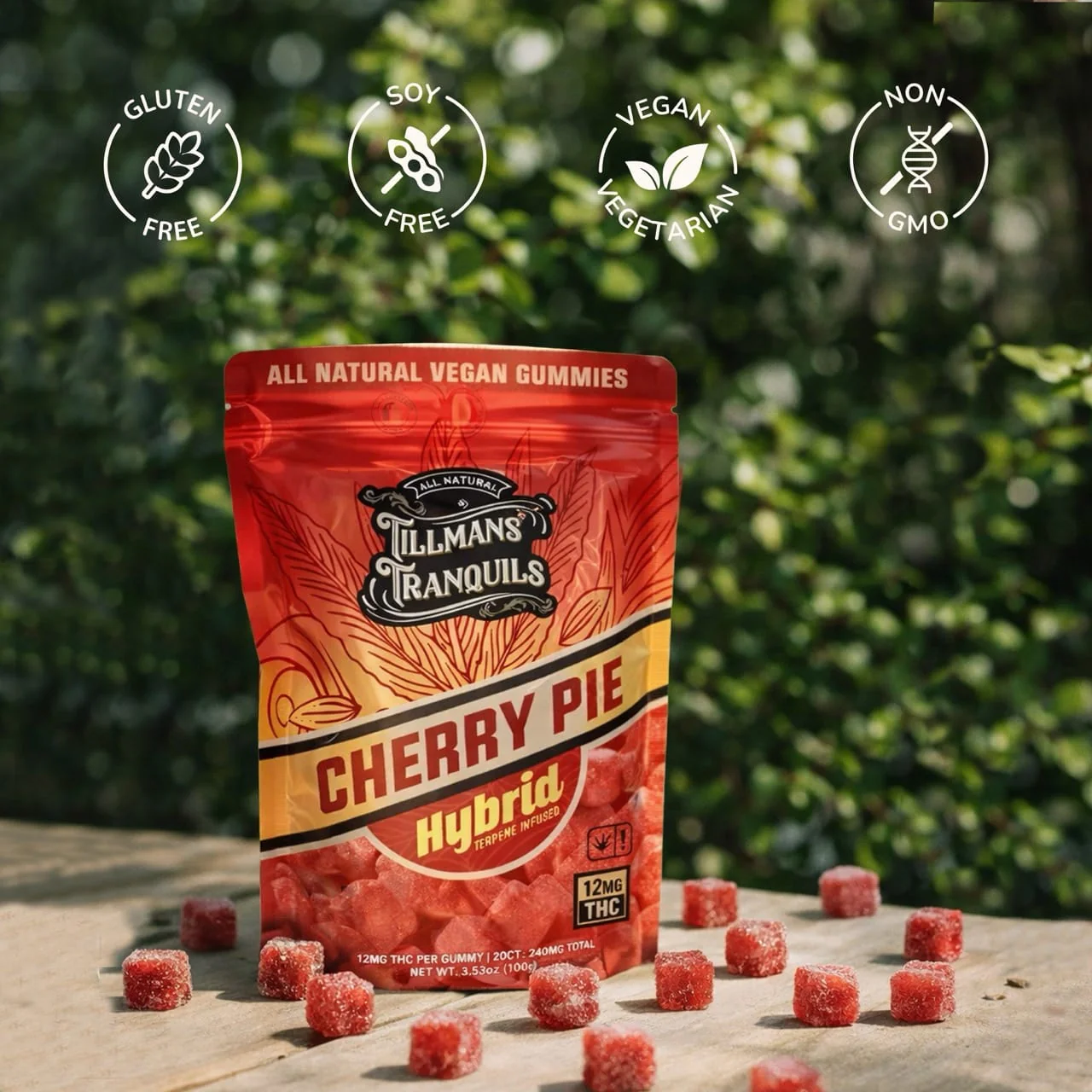 THC Chill Gummies - Cherry Pie - Image 5